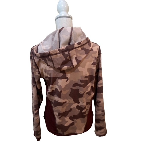 Better Sports Performance BSP rust/peach camo 1/4 zip sweatshirt hoodie medium - Picture 13 of 14